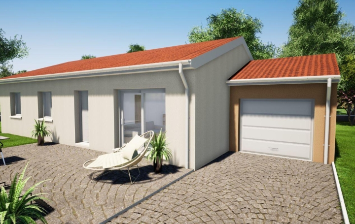 Maison   DOMPIERRE-SUR-VEYLE  90 m2 219 988 € 